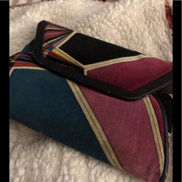 Emilio Pucci: Velvet Women's Clutch, Vintage, 1960s - Picture 4 of 13